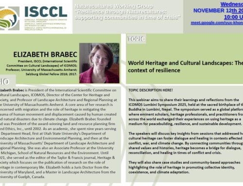 2025 Resilience through NatureCultures Webinar 5